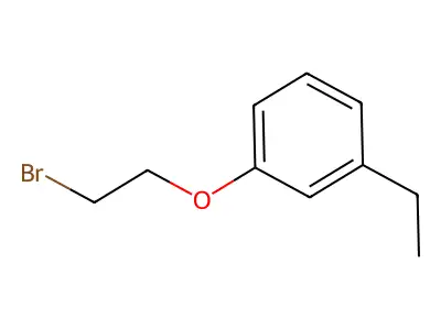1-(2-Bromoethoxy)-3-ethylbenzene structure