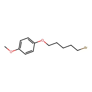 1-[(5-Bromopentyl)oxy]-4-methoxybenzene structure