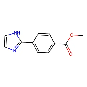 Methyl 4-(1H-imidazol-2-yl)benzoate structure