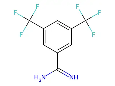 3,5-Bis-trifluoromethyl-benzamidine structure