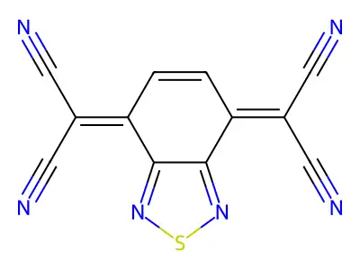 2,2'-(Benzo[c][1,2,5]thiadiazole-4,7-diylidene)dimalononitrile structure