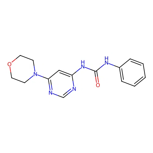 1-(6-Morpholinopyrimidin-4-yl)-3-phenylurea structure