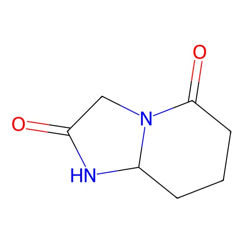 1,3,6,7,8,8a-Hexahydroimidazo[1,2-a]pyridine-2,5-dione structure