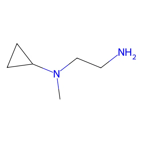 N-(2-aminoethyl)-N-methylcyclopropanamine structure