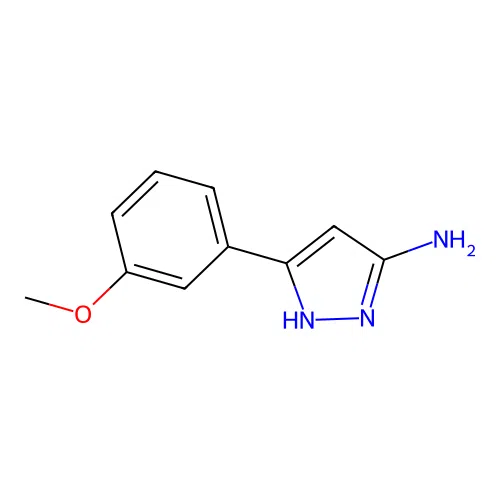 5-(3-Methoxyphenyl)-1H-pyrazol-3-amine structure