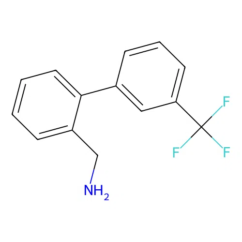 [3'-(Trifluoromethyl)[1,1'-biphenyl]-2-yl]-methanamine structure