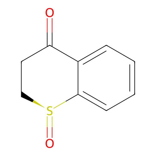 (S)-Thiochroman-4-one 1-oxide structure