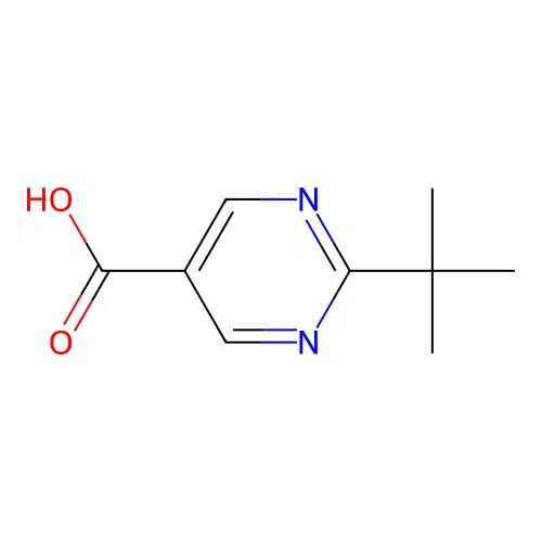 2-Tert-butylpyrimidine-5-carboxylic acid structure