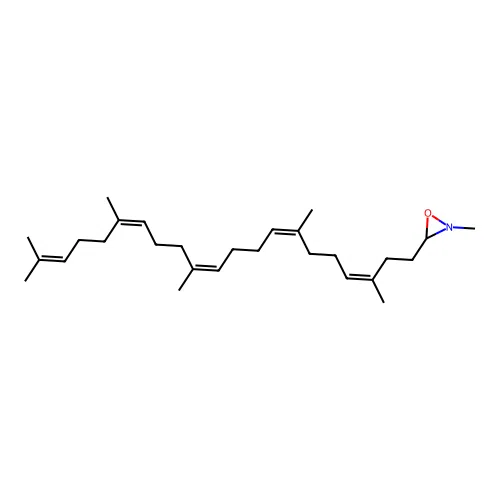Squalene N-methyloxaziridine structure