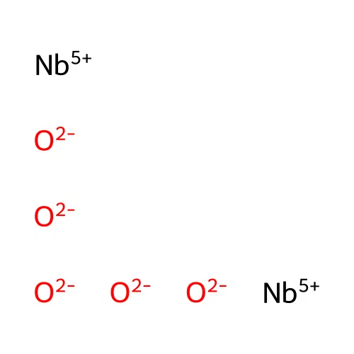 Niobium pentoxide structure