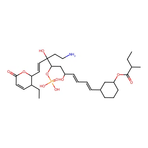 Phosphazomycin C complex structure