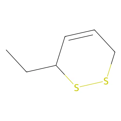 3-Ethyl-1,2-dithi-4-ene structure