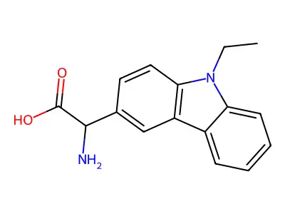 Amino-(9-ethyl-9H-carbazol-3-YL)-acetic acid structure