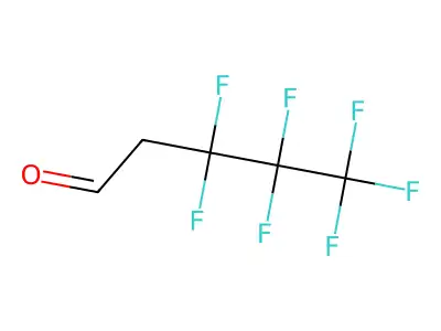 3,3,4,4,5,5,5-Heptafluoropentanal structure