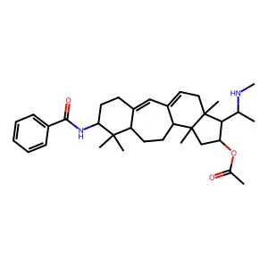 (+)-16alpha-Acetoxynorbuxabenzamidienine structure