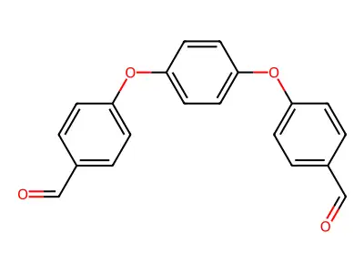 4-[4-(4-Formylphenoxy)phenoxy]benzaldehyde structure