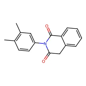 1,3(2H,4H)-Isoquinolinedione, 2-(3,4-dimethylphenyl)- structure