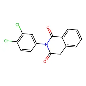 2-(3,4-dichlorophenyl)-4H-isoquinoline-1,3-dione structure