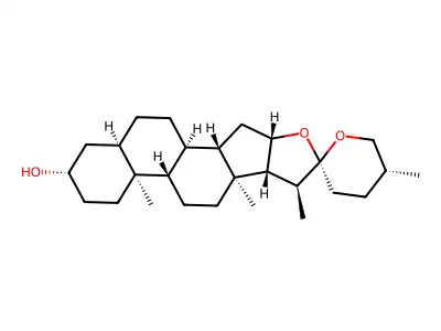 Smilagenin structure