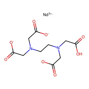 Neodymium edetate structure