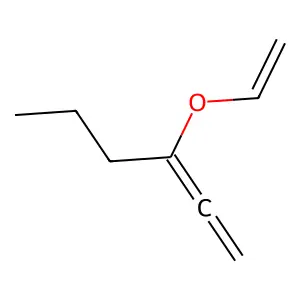 Vinyl hexa-1,2-dien-3-yl ether structure