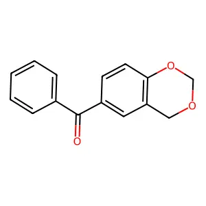 Methanone, 4H-1,3-benzodioxin-6-ylphenyl- structure