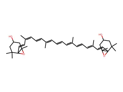 Violaxanthin structure