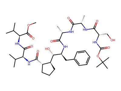 Boc-SAA-7-VV-OMe structure
