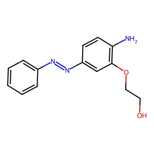 3-(2-Hydroxyethoxy)-4-aminoazobenzene structure