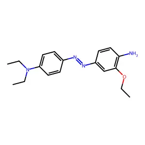 4-((4-Amino-3-ethoxyphenyl)azo)-N,N-diethylaniline structure