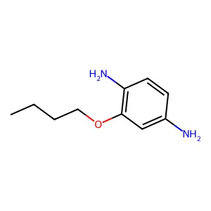 2-Butoxybenzene-1,4-diamine structure