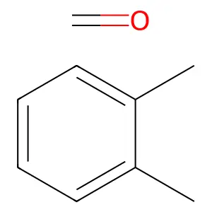 Xylene formaldehyde structure