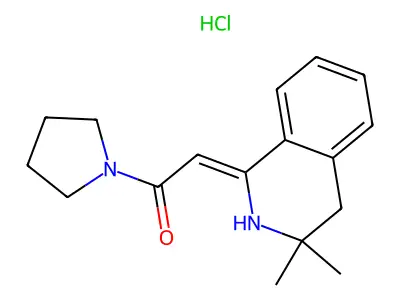 CAS 126356-29-4 - C17H23ClN2O structure