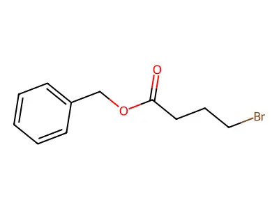 Benzyl 4-bromobutanoate structure