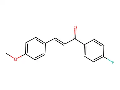 4'-Fluoro-4-methoxychalcone structure