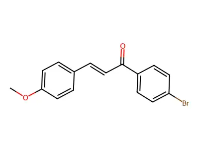4'-Bromo-4-methoxychalcone structure
