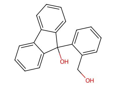 9-(2-(Hydroxymethyl)phenyl)-9-fluorenol structure