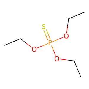 O,O',O''-Triethyl phosphorothioate structure