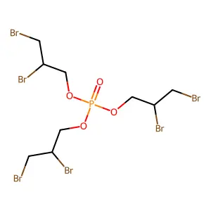 Tris(2,3-dibromopropyl) Phosphate structure