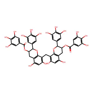 Oolonghomobisflavan A structure