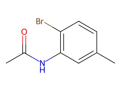 N-(2-bromo-5-methylphenyl)acetamide structure