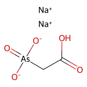 Disodium arsonoacetate structure
