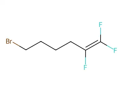 6-Bromo-1,1,2-trifluorohex-1-ene structure