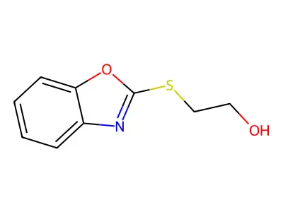 2-(1,3-Benzoxazol-2-ylsulfanyl)ethan-1-ol structure