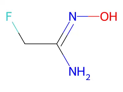 2-Fluoro-N-hydroxyacetimidamide structure