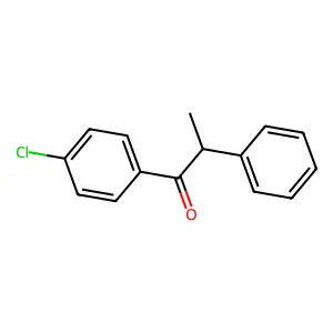 1-(4-Chlorophenyl)-2-phenylpropan-1-one structure