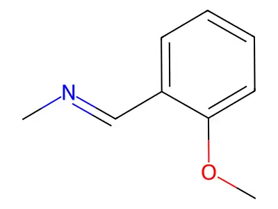 Methanamine, N-((2-methoxyphenyl)methylene)- structure