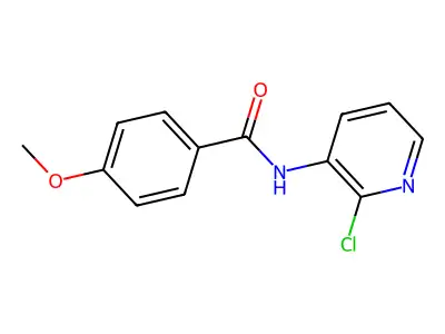N-(2-Chloro-3-pyridinyl)-4-methoxybenzamide structure