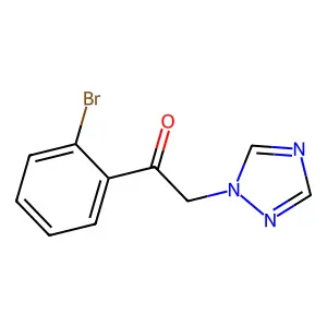 1-(2-Bromophenyl)-2-(1H-1,2,4-triazol-1-yl)ethan-1-one structure