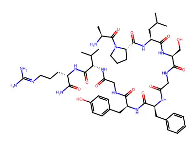 locustatachykinin II protein, Locusta migratoria structure
